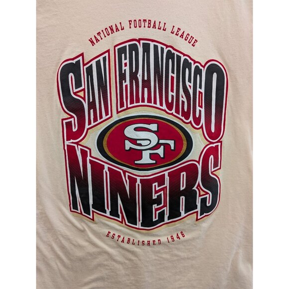 NFL Boys San Francisco 49er Football Fan Gear T Shirt Youth Size Large (14/15) - Picture 3 of 4